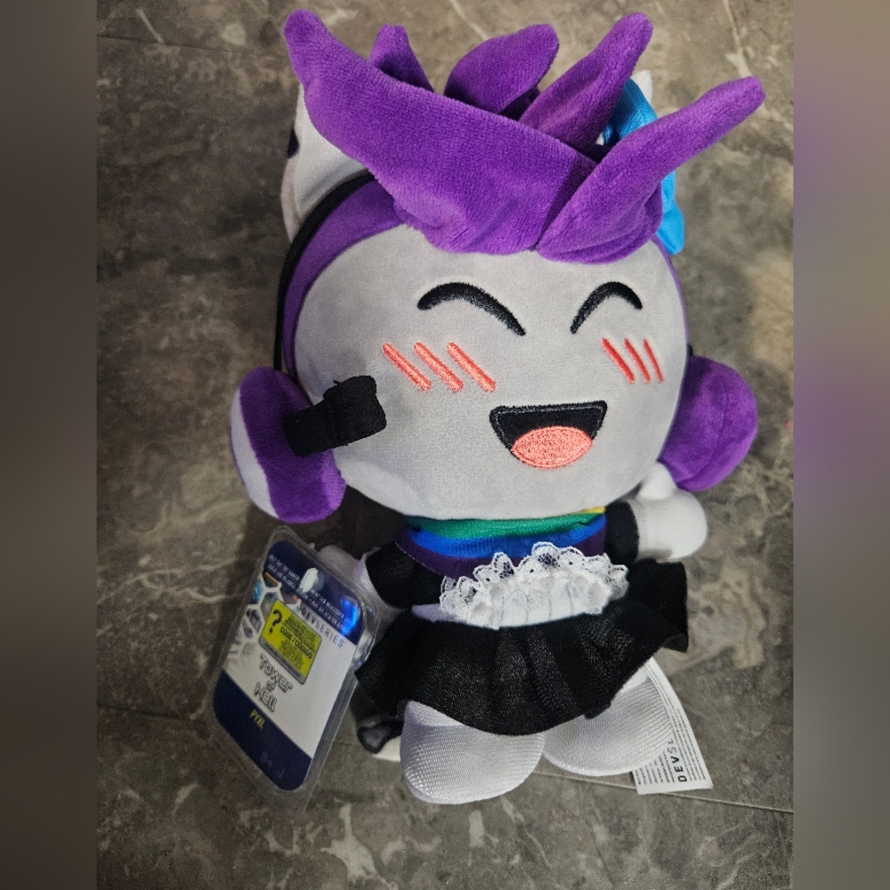 2 FOR $30 Devseries Tower Of Hell Pyxl Roblox Plushie With Virtual Code